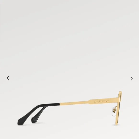 LOUIS VUITTON1.1 Evidence Metal Square SunglassesColors: Gold